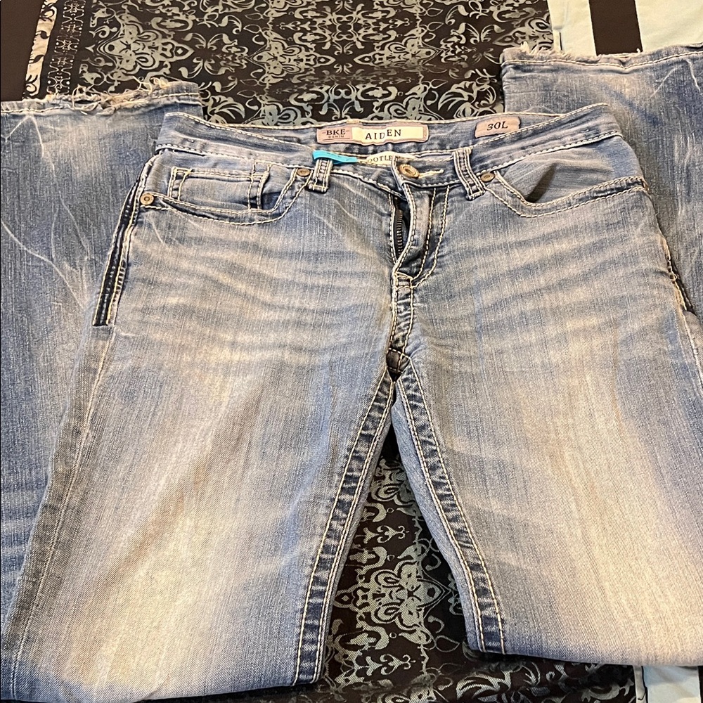 BKE Aiden Light Blue Women’s Boot Cut Jeans